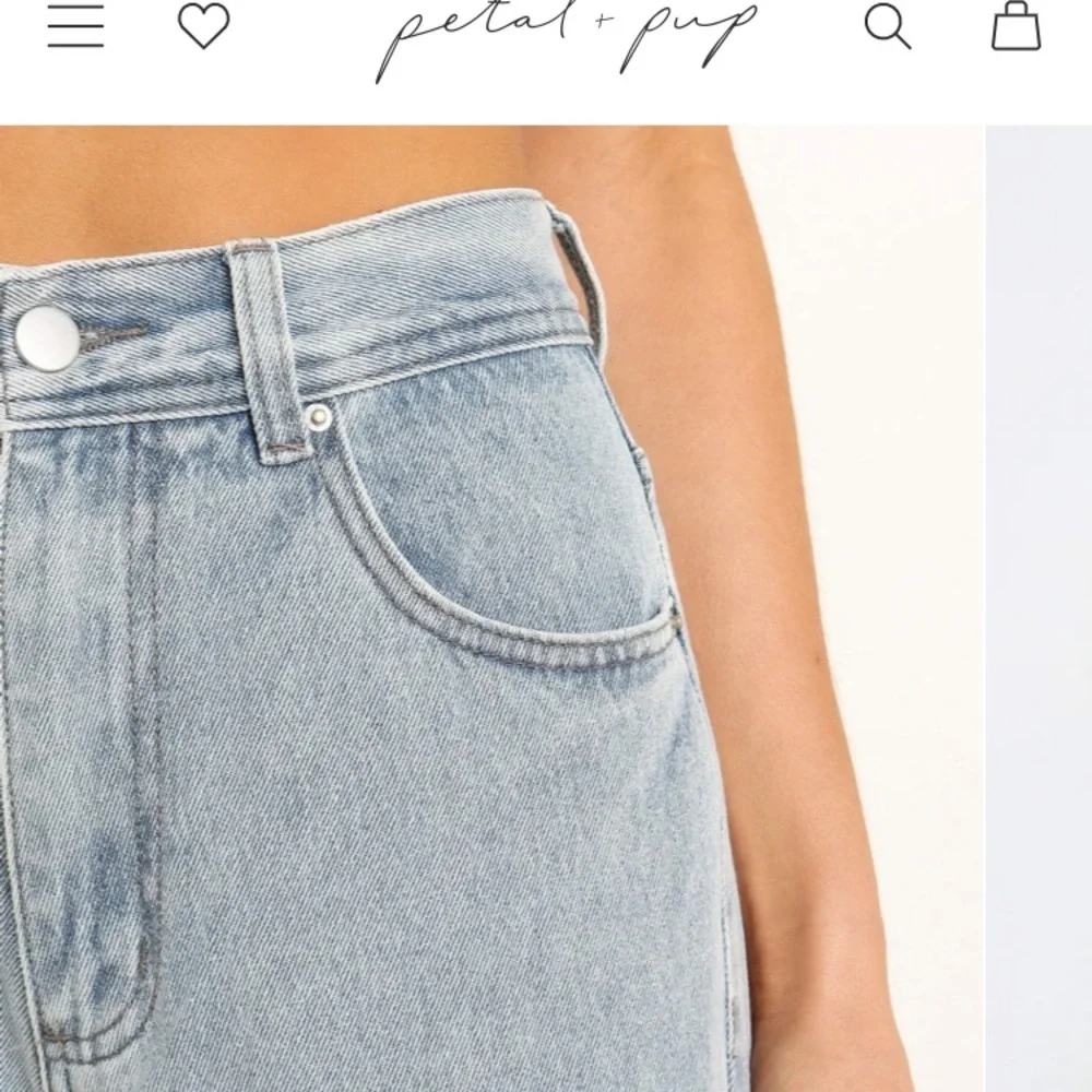 Petal & Pup BROSNAN JEANS - LIGHT WASH size 0 - Picture 5 of 13
